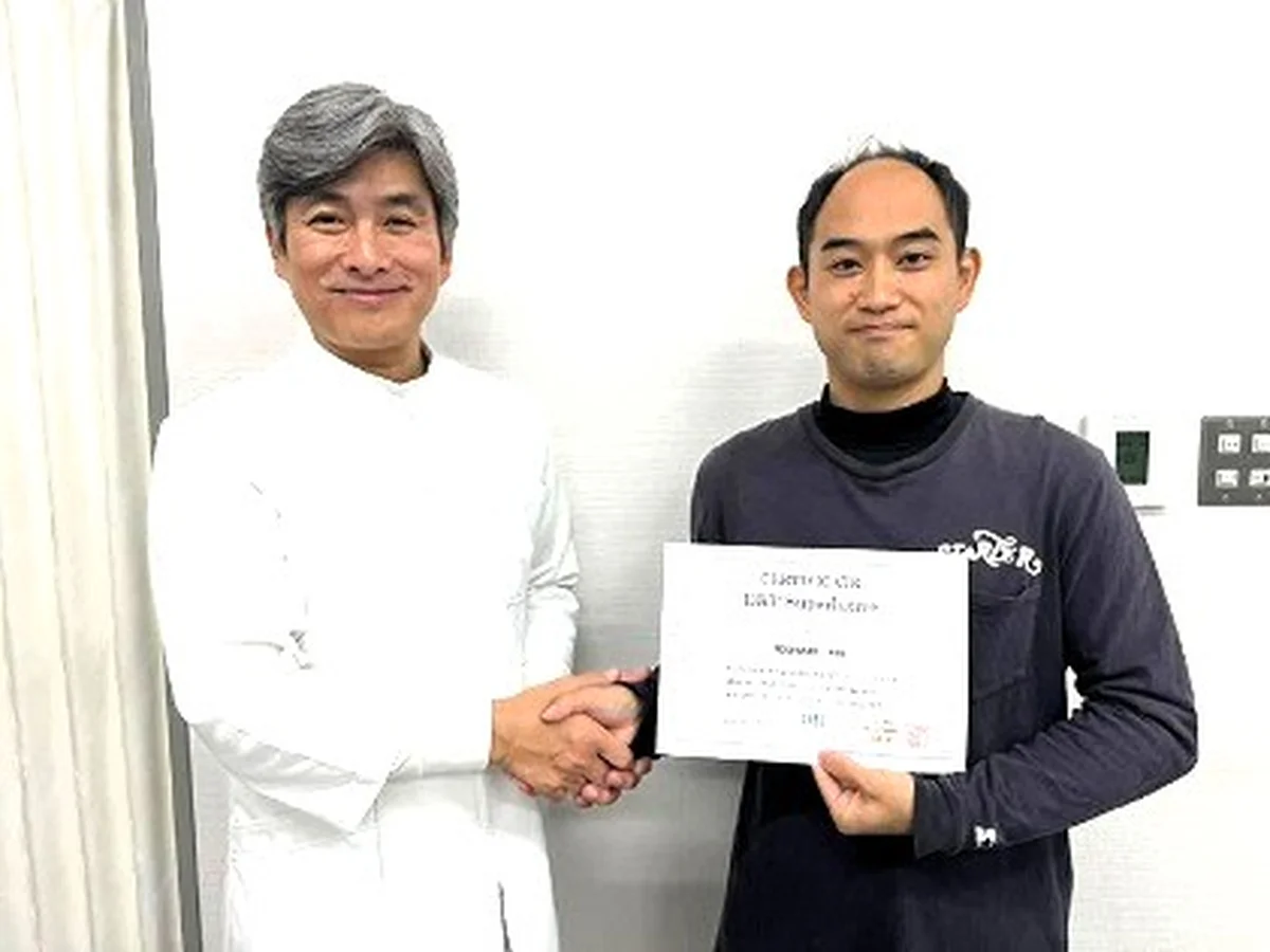 スタッフ大和と上原宏先生